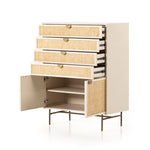 Luella Tall Dresser - Matte Alabaster | ready to ship!