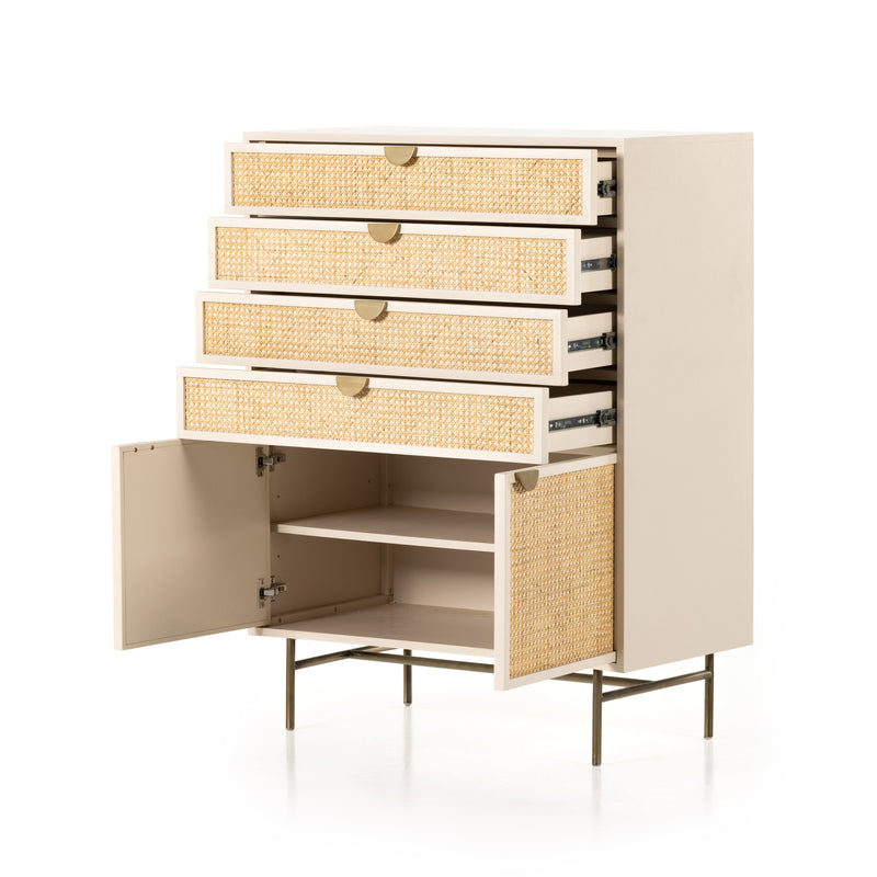 Luella Tall Dresser - Matte Alabaster | ready to ship!