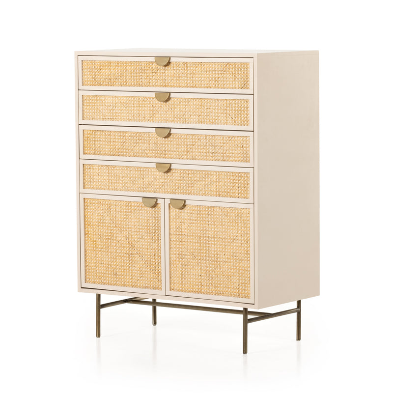 Luella Tall Dresser - Matte Alabaster | ready to ship!