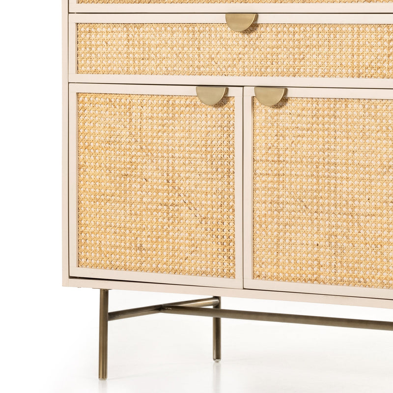 Luella Tall Dresser - Matte Alabaster | ready to ship!
