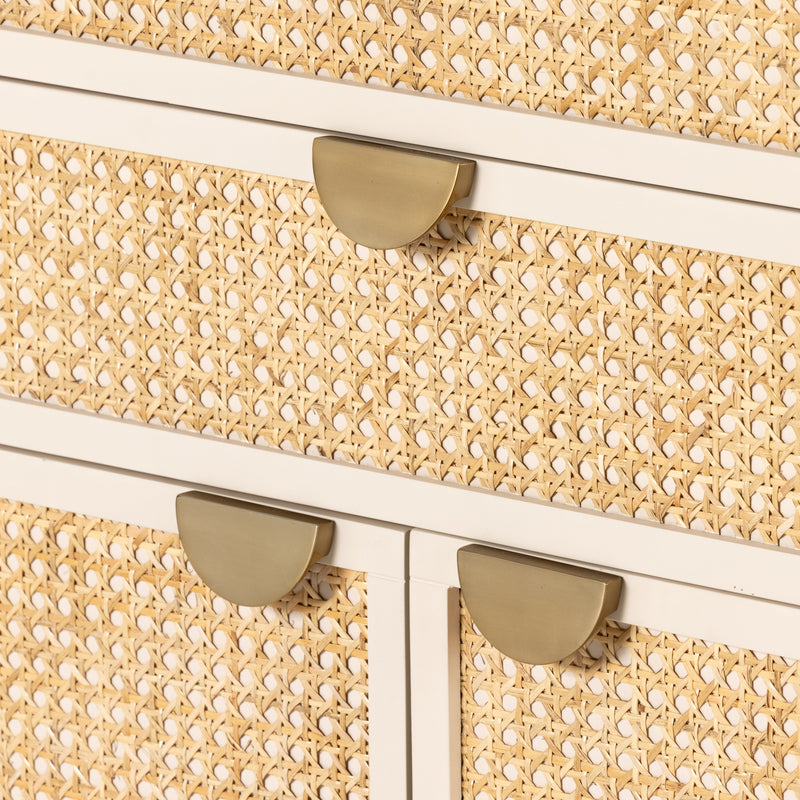 Luella Tall Dresser - Matte Alabaster | ready to ship!