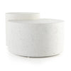 Meza Nesting Coffee Table - Textured White | ready to ship!