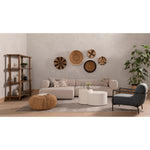 Meza Nesting Coffee Table - Textured White | ready to ship!