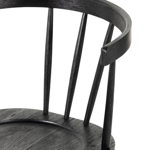 Naples Dining Chair - Black Oak | ready to ship!