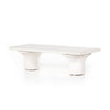 Parra Coffee Table - Plaster Molded Concrete | ready to ship!