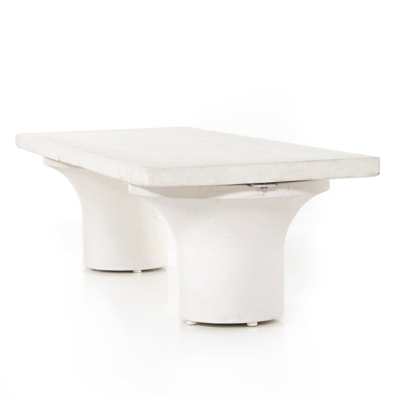 Parra Coffee Table - Plaster Molded Concrete | ready to ship!