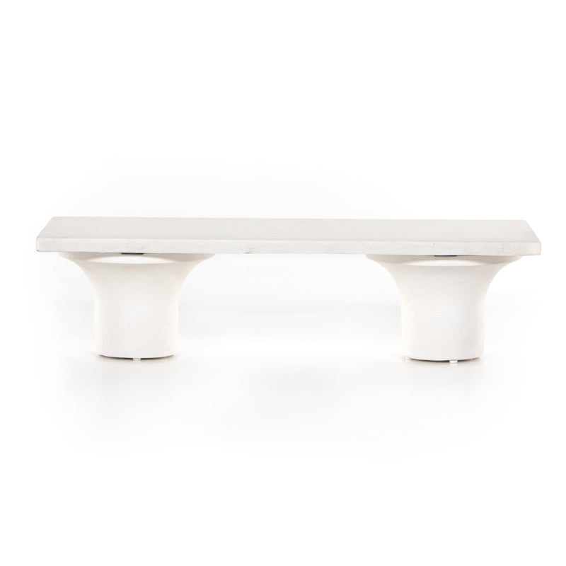Parra Coffee Table - Plaster Molded Concrete | ready to ship!