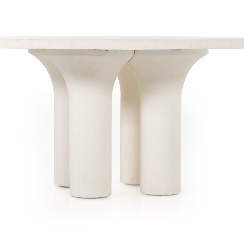 Parra Dining Table - Plaster Molded Concrete | ready to ship!