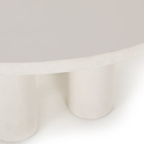 Parra Dining Table - Plaster Molded Concrete | ready to ship!