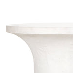 Parra Low End Table - Plaster Molded Concrete | ready to ship!