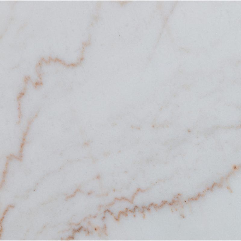 Powell 42" Dining Table - White Marble | ready to ship!