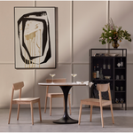 Powell 42" Dining Table - White Marble | ready to ship!