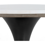 Powell 42" Dining Table - White Marble | ready to ship!