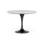 Powell 42" Dining Table - White Marble | ready to ship!