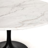 Powell 55" Dining Table - White Marble | ready to ship!