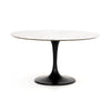Powell 55" Dining Table - White Marble | ready to ship!