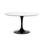 Powell 55" Dining Table - White Marble | ready to ship!