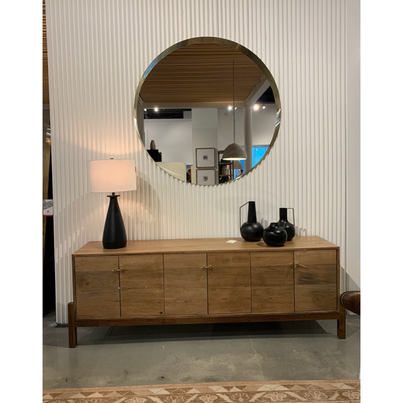 Reza Media Console - Smoked Honey | ready to ship!