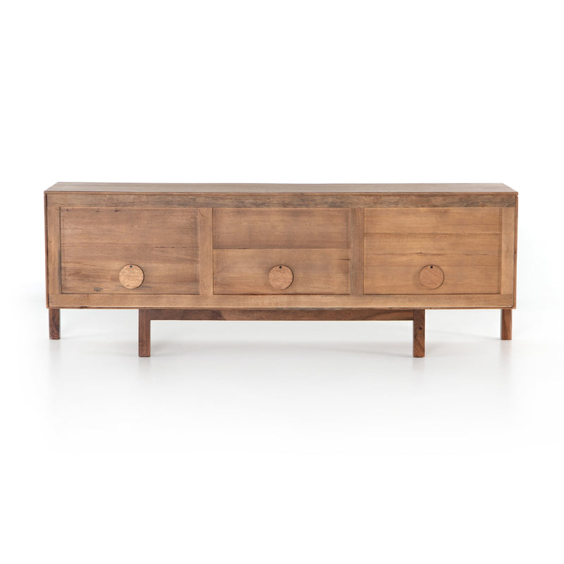 Reza Media Console - Smoked Honey | ready to ship!