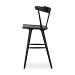 Ripley Black Oak Bar + Counter Stool