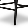 Ripley Black Oak Bar + Counter Stool