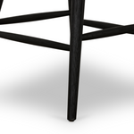 Ripley Black Oak Bar + Counter Stool