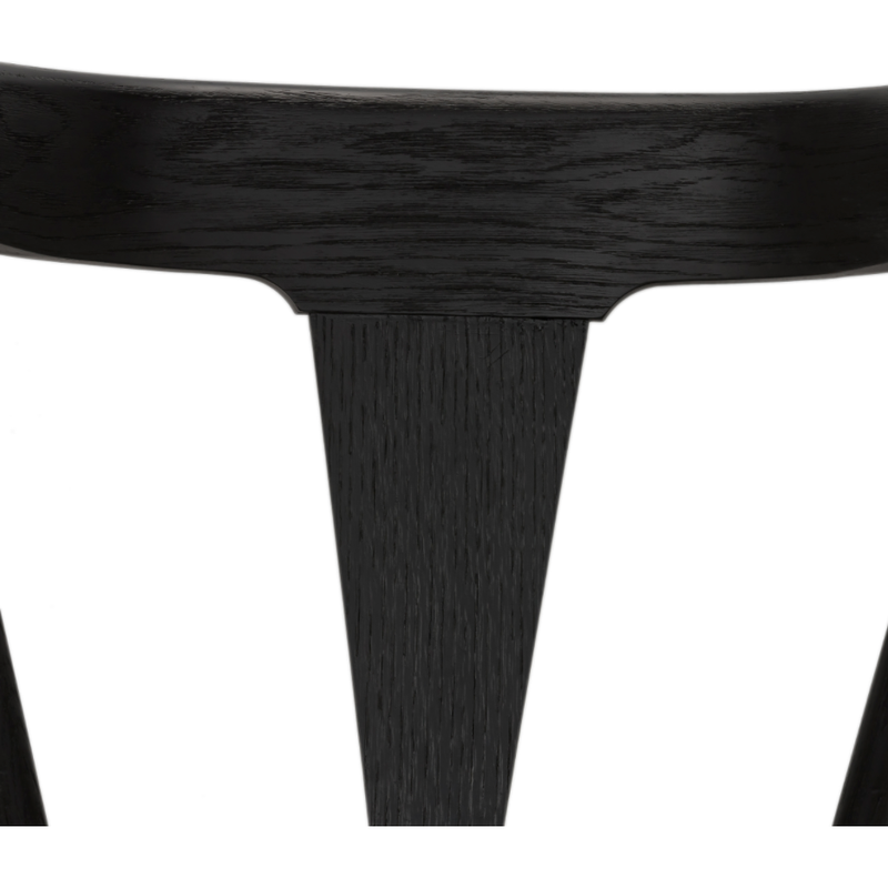Ripley Black Oak Bar + Counter Stool