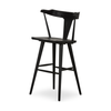 Ripley Black Oak Bar + Counter Stool