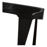 Ripley Black Oak Bar + Counter Stool