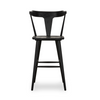 Ripley Black Oak Bar + Counter Stool