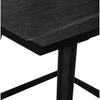 Ripley Black Oak Bar + Counter Stool