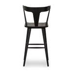 Ripley Black Oak Bar + Counter Stool