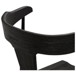 Ripley Black Oak Bar + Counter Stool