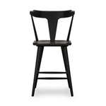 Ripley Black Oak Bar + Counter Stool