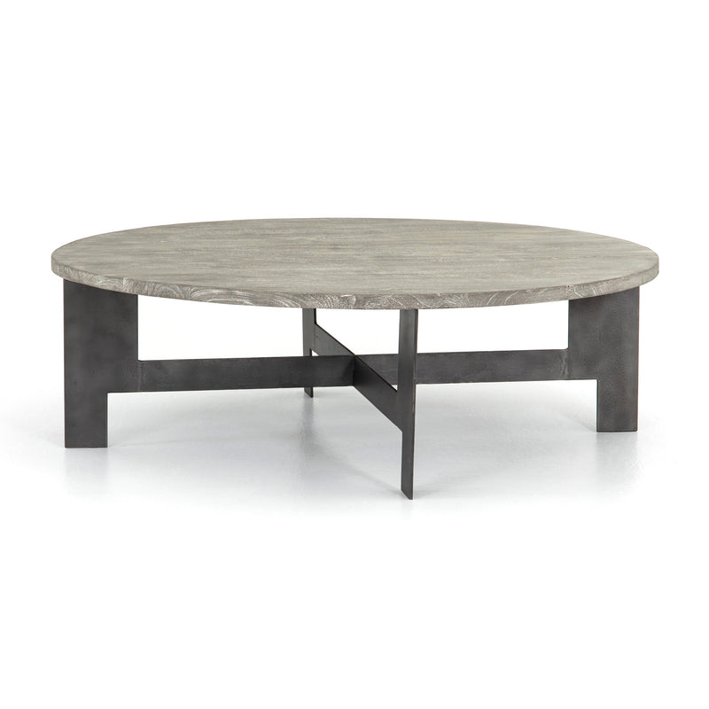 Round Coffee Table with Iron | ready to ship!