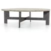 Round Coffee Table with Iron | ready to ship!