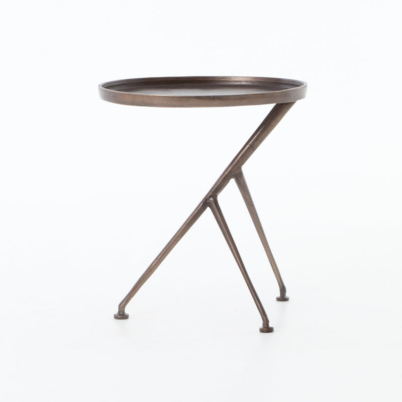 Schmidt Accent Table - Antique Rust | shipping 6/3/2025