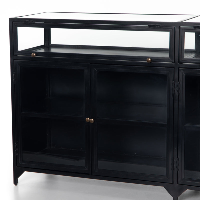 Shadow Box Sideboard - Black | shipping 6/18/2025