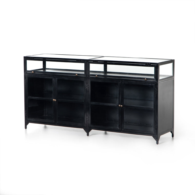 Shadow Box Sideboard - Black | shipping 6/18/2025