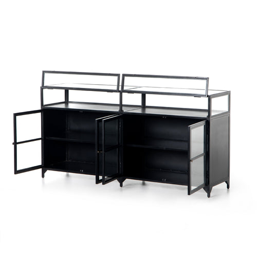 Shadow Box Sideboard - Black | shipping 6/18/2025