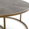 Shagreen Nesting Coffee Table - Grey | ready to ship!