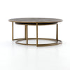 Shagreen Nesting Coffee Table - Grey | ready to ship!