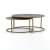 Shagreen Nesting Coffee Table - Grey | ready to ship!