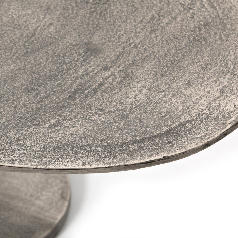Simone Coffee Table - Antique Nickel | shipping 8/10/2025