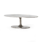 Simone Coffee Table - Antique Nickel | shipping 8/10/2025