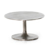 Simone Coffee Table - Antique Nickel | shipping 8/10/2025