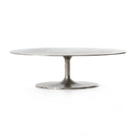 Simone Coffee Table - Antique Nickel | shipping 8/10/2025