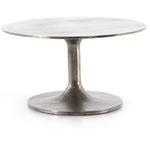 Simone Coffee Table - Antique Nickel | shipping 8/10/2025