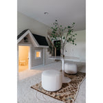 Sinclair Round Ottoman - Knoll Natural | ready to ship!