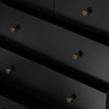 Soto 5 Drawer Dresser - Black | ready to ship!